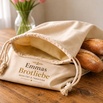 Der Emmas Brotliebe Beutel (30 x 40 cm)