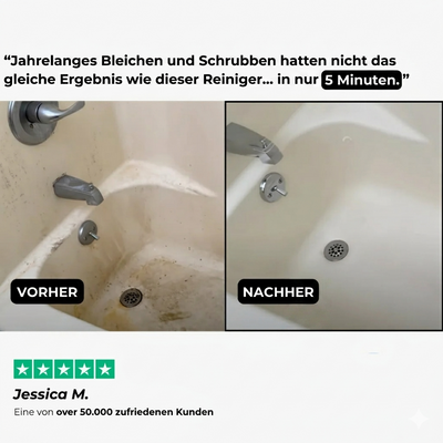 DampfFix Dampfreiniger - Ersetzt alle Ihre Reinigungsmittel